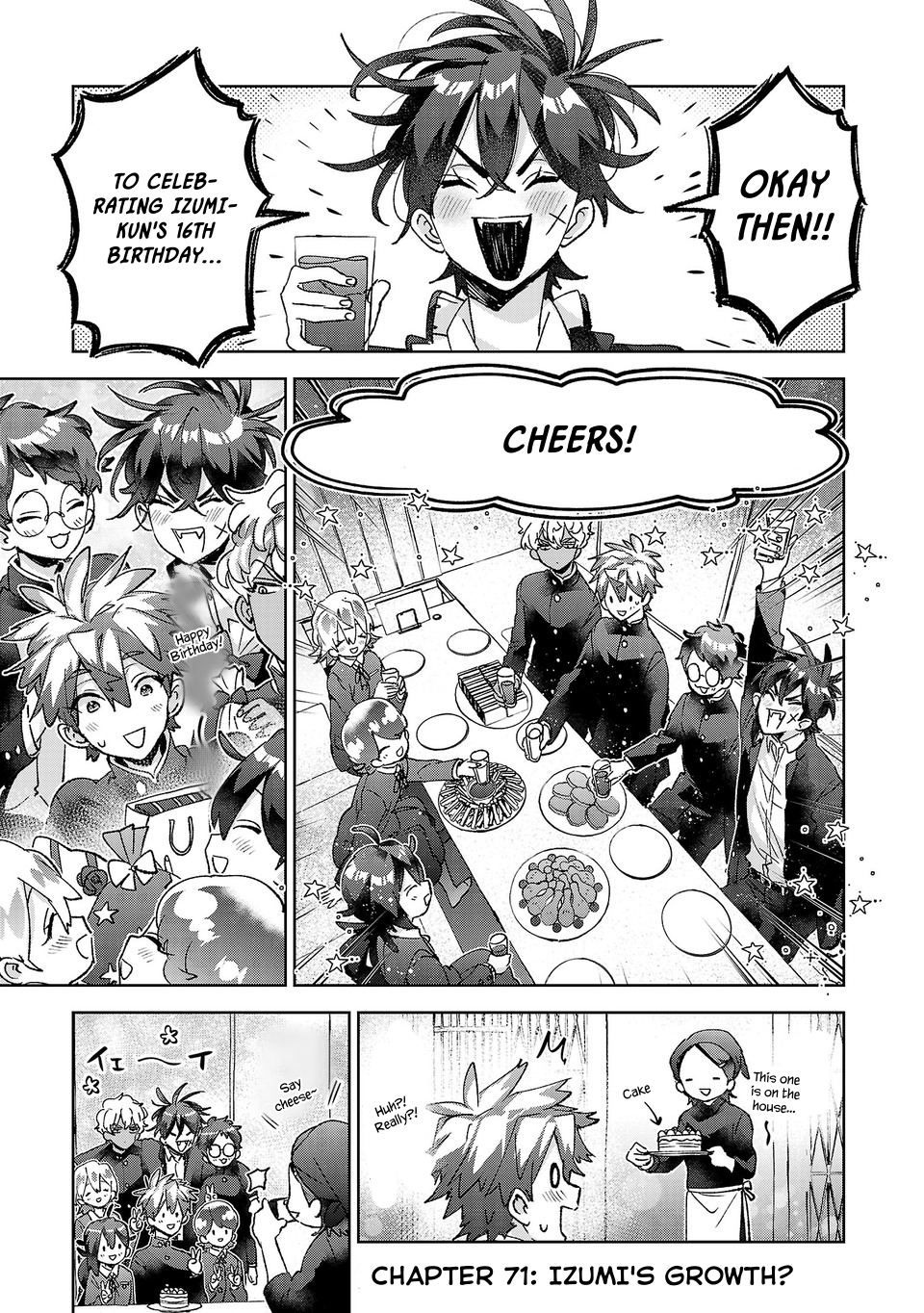 Are Social Outcasts Even Allowed to Start Over? Chapter 71 page 1 - Chapter 71: Izumi's Growth?