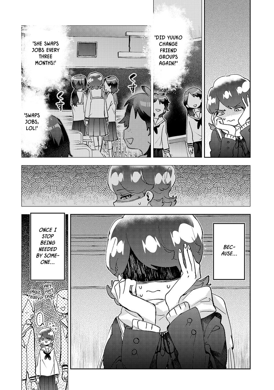 Are Social Outcasts Even Allowed to Start Over? Chapter 72 page 13 - Chapter 72: Yuuko Mochizuki Doesn't Understand
