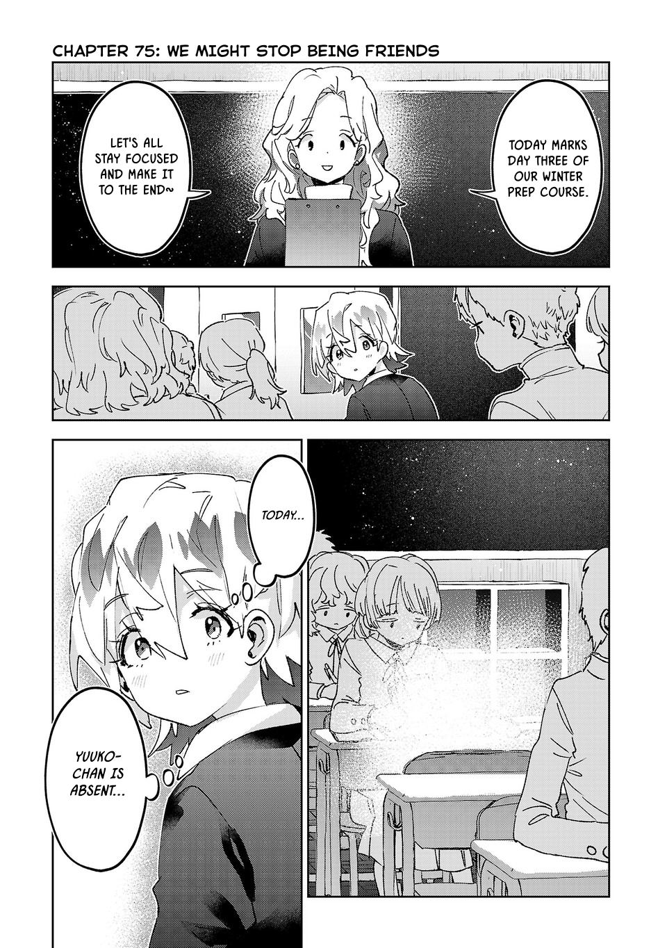 Are Social Outcasts Even Allowed to Start Over? Chapter 75 page 1 - Chapter 75: We Might Stop Being Friends