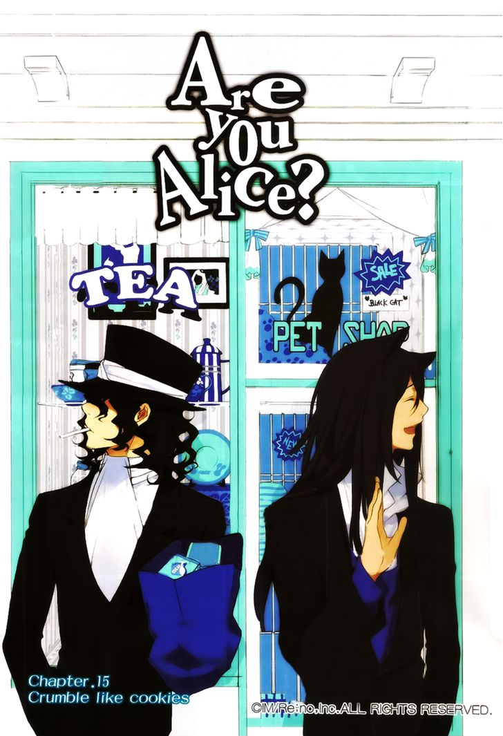Are You Alice? Chapter 15 page 1 - Chapter 15: Crumble like Cookies