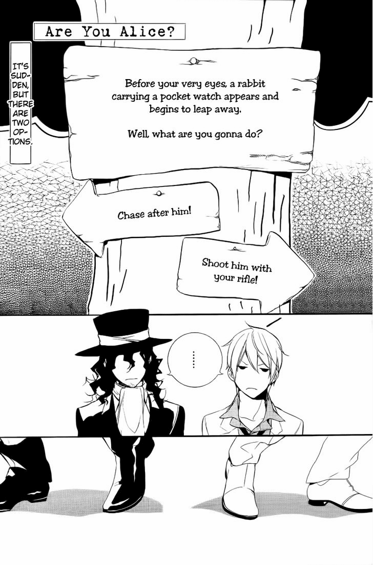 Are You Alice? Chapter 17 page 1 - Chapter 17: Fraidy-Cat