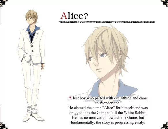 Are You Alice? Chapter 25.1 page 1 - Chapter 25.1: Character Profiles