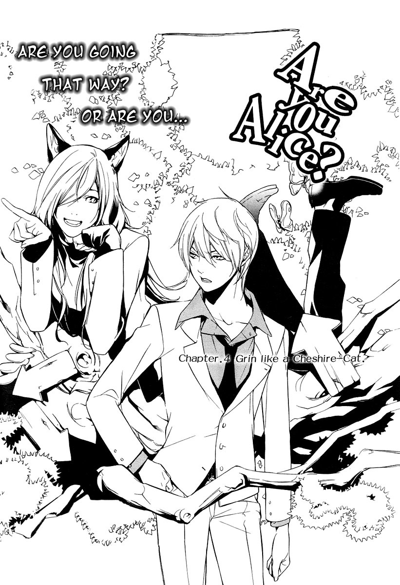 Are You Alice? Chapter 4 page 4 - Chapter 4: Grin like a Cheshire-Cat