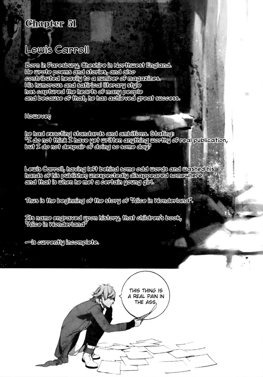 Are You Alice? Chapter 51 page 6 - Chapter 51: Lewis Carroll