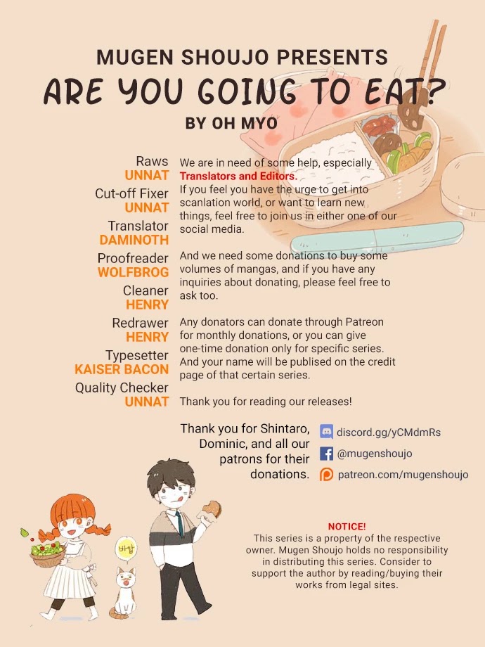 Are You Going to Eat? Chapter 2 page 1 - Chapter 2: Kimichi Stew