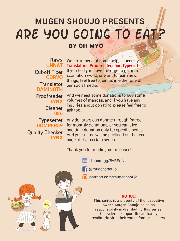 Are You Going to Eat? Chapter 8 page 1 - Chapter 8: Tempura-don
