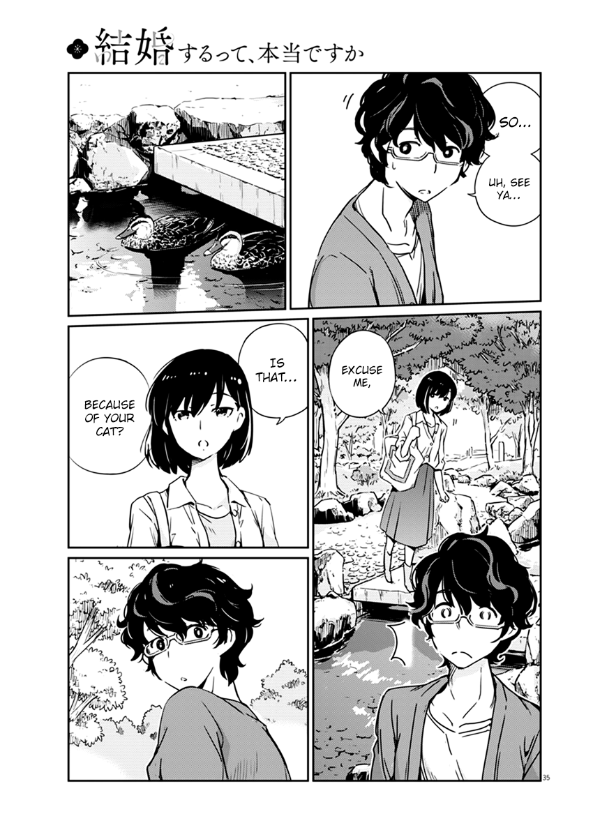 Are You Really Getting Married? Chapter 1 page 35 - Chapter 1: Is it true you’re getting married?