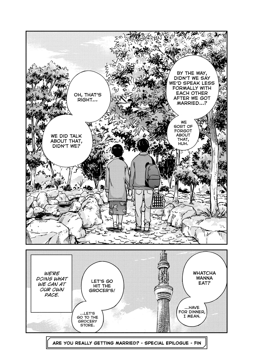 Are You Really Getting Married? Chapter 110.5 page 7 - Chapter 110.5: Epilogue