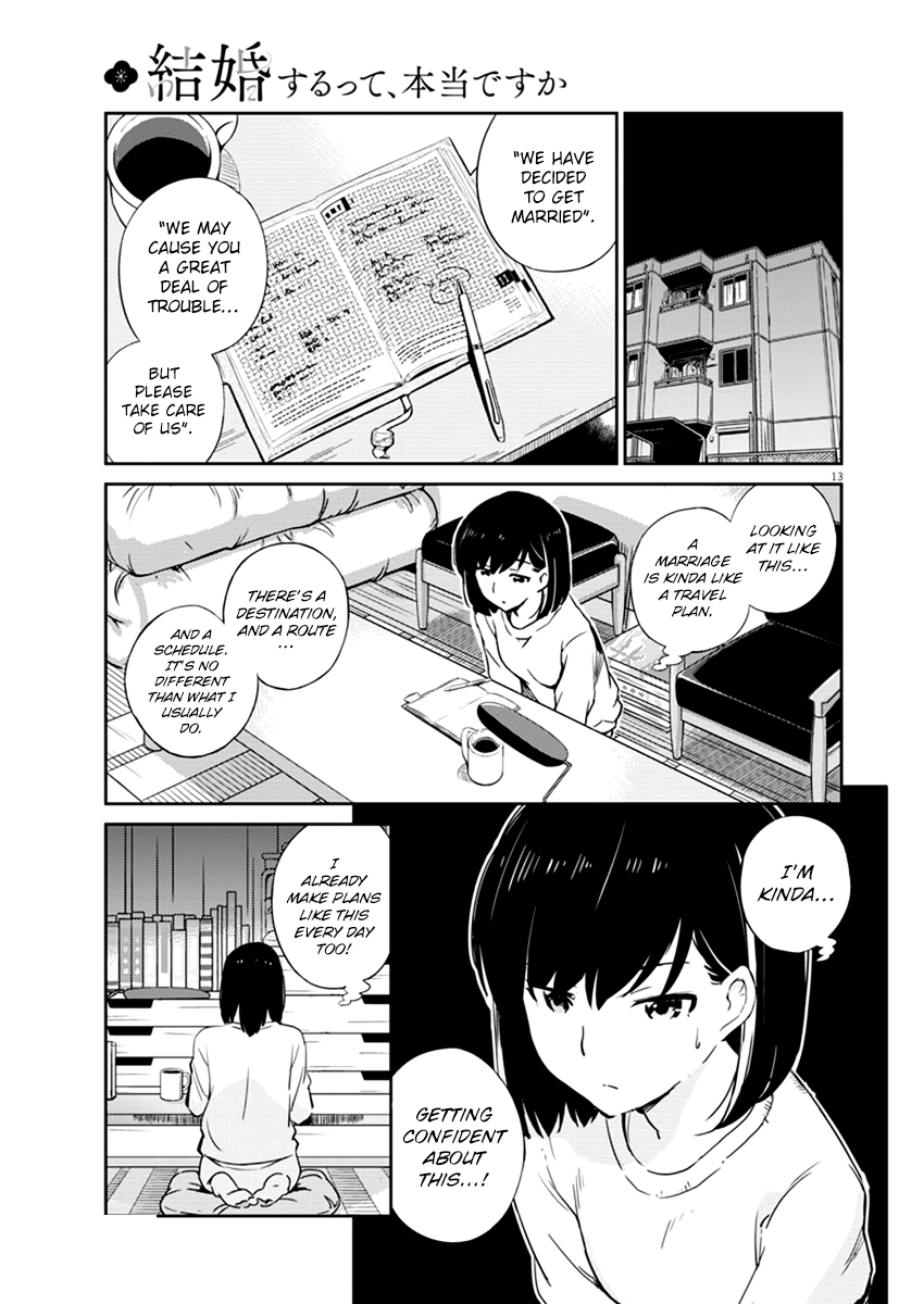 Are You Really Getting Married? Chapter 2 page 14 - Chapter 2: Do we have to announce the wedding?