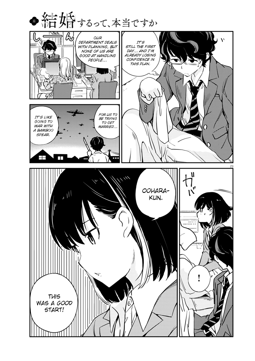 Are You Really Getting Married? Chapter 2 page 24 - Chapter 2: Do we have to announce the wedding?