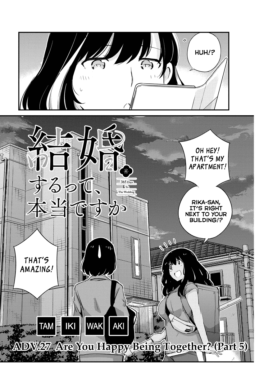 Are You Really Getting Married? Chapter 27 page 2 - Chapter 27: Are You Happy Being Together? (Part 5)