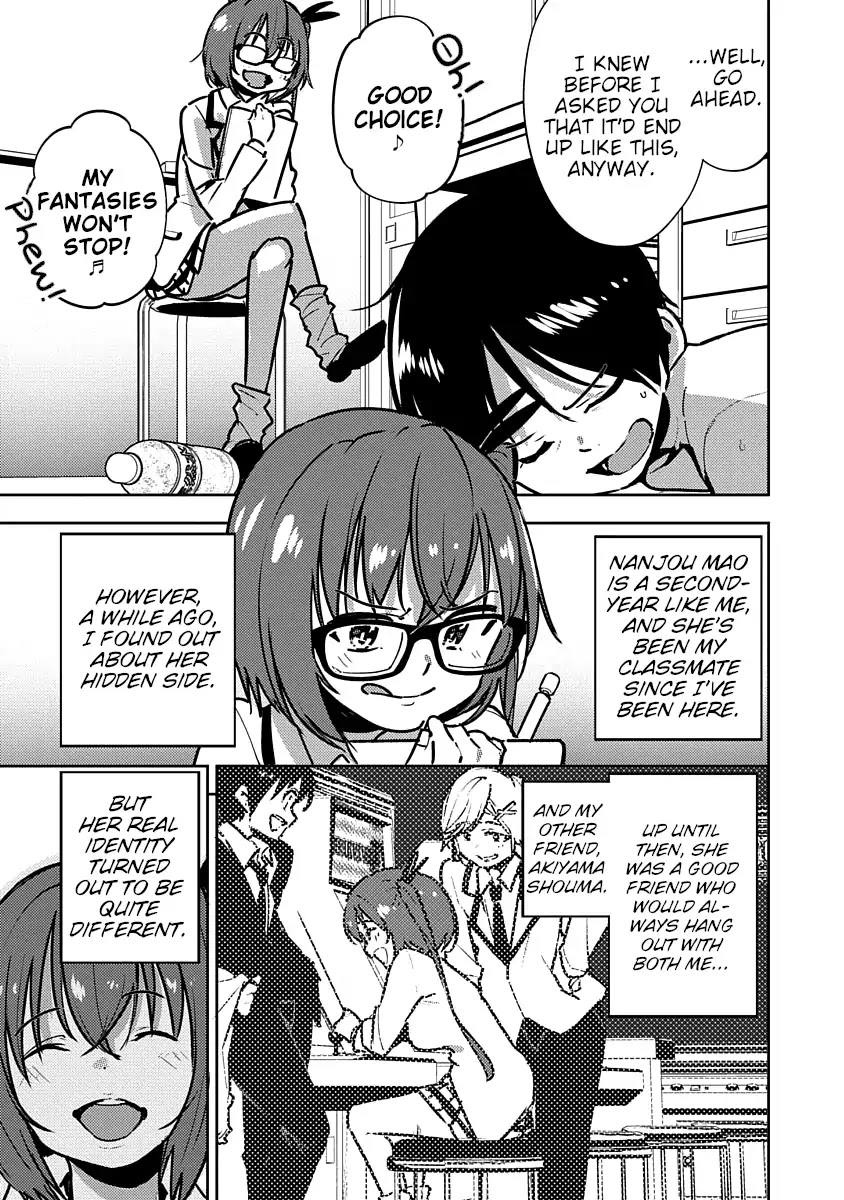 Are You Willing to Fall in Love with a Pervert, as Long as She’s a Cutie? Abnormal Harem Chapter 4 page 5 - Chapter 4: Nanjou Mao Wants to Fantasize! (1)