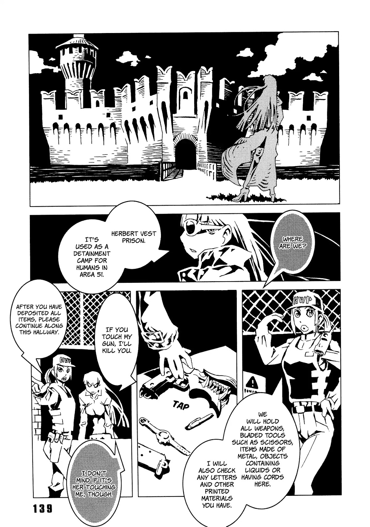 Area 51 Chapter 12 page 5 - Chapter 12: Complain to Mr. Newton.