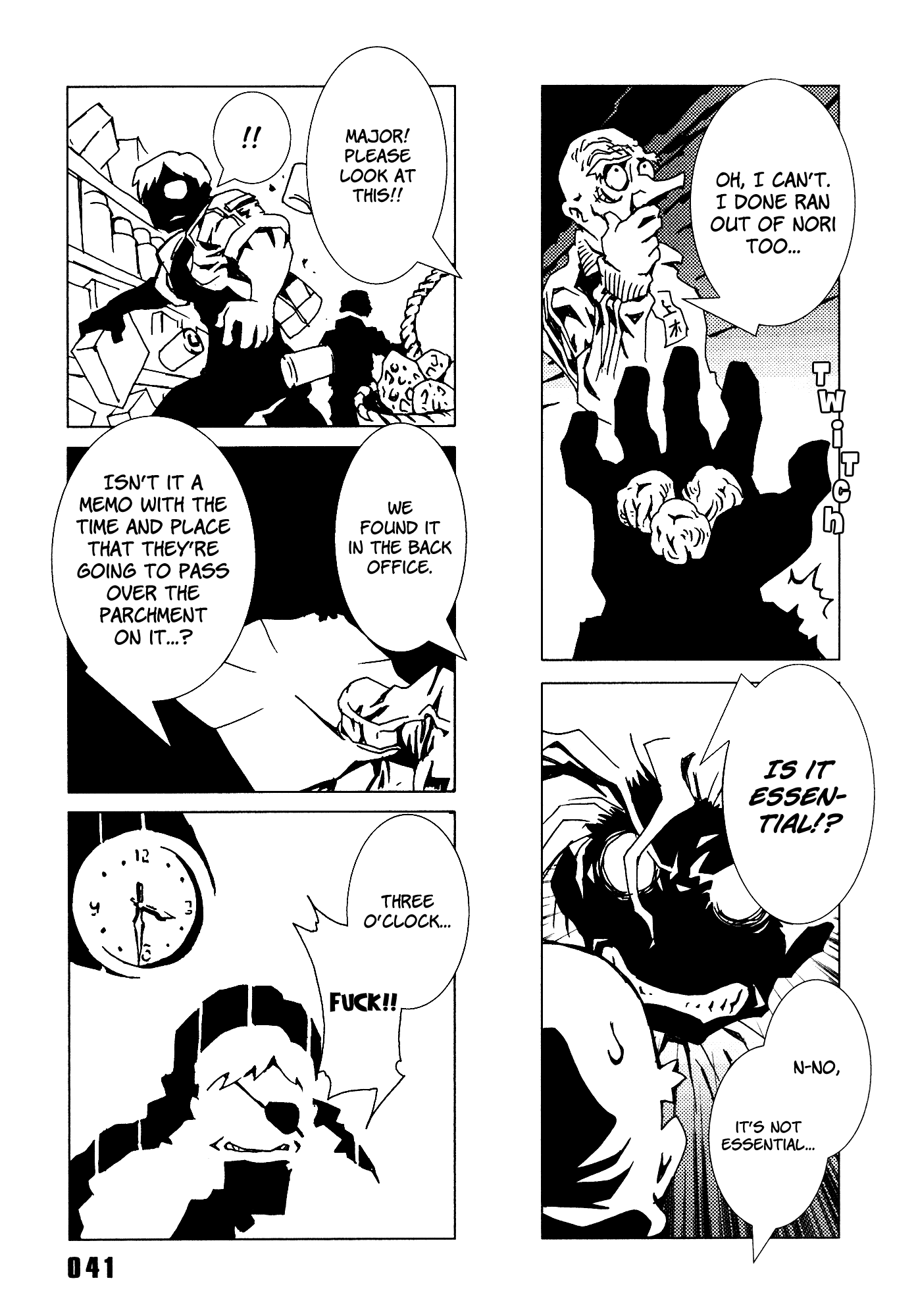 Area 51 Chapter 17 page 41 - Chapter 17: It Taste strange