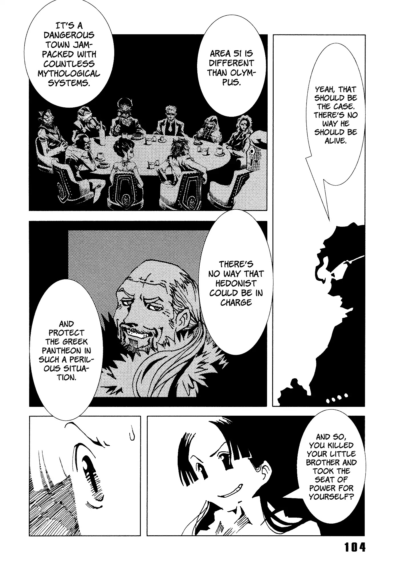 Area 51 Chapter 19 page 12 - Chapter 19: Zeus has Died, Right?