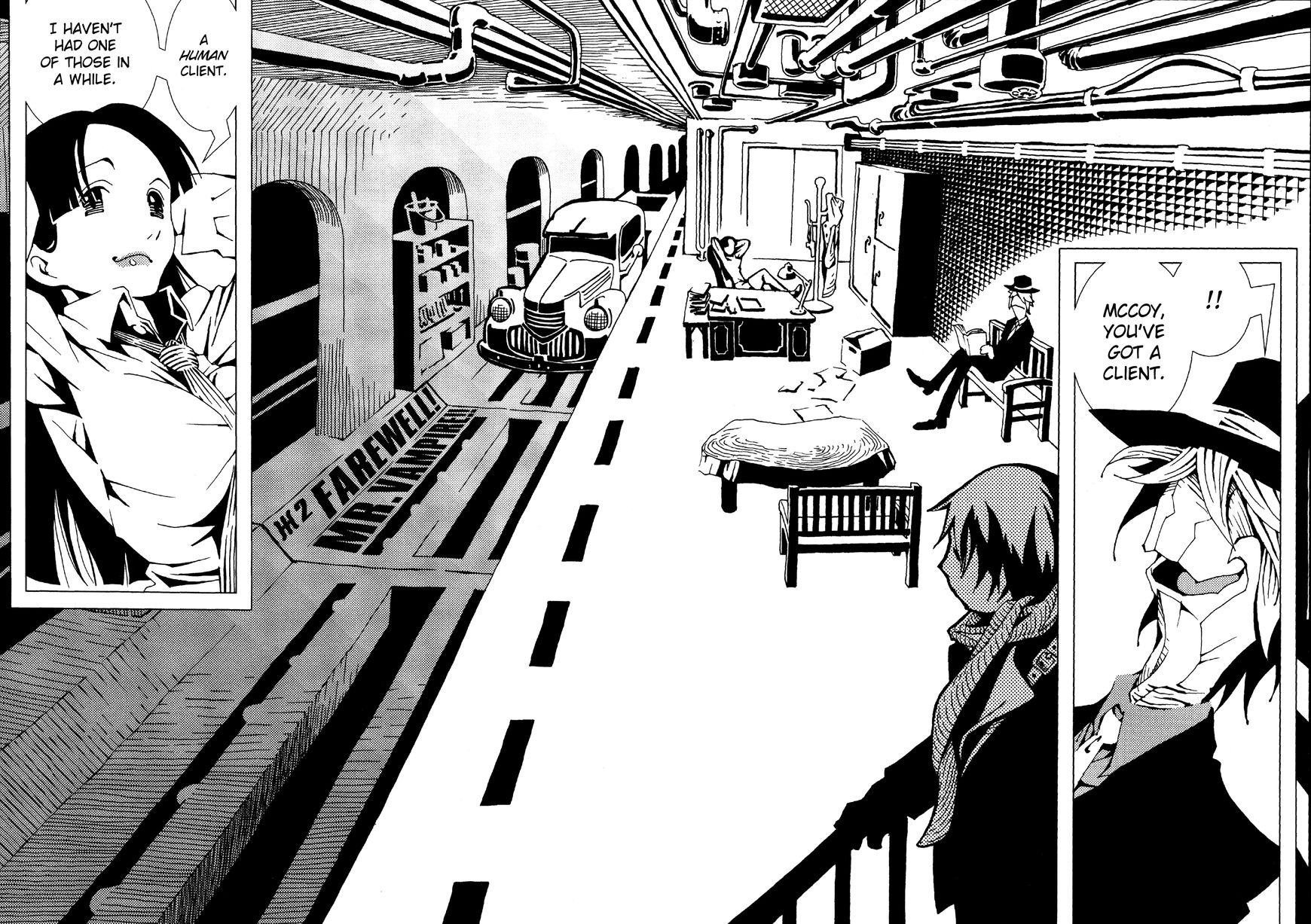 Area 51 Chapter 2 page 2 - Chapter 2 : Farewell! Mr. Vampire!!