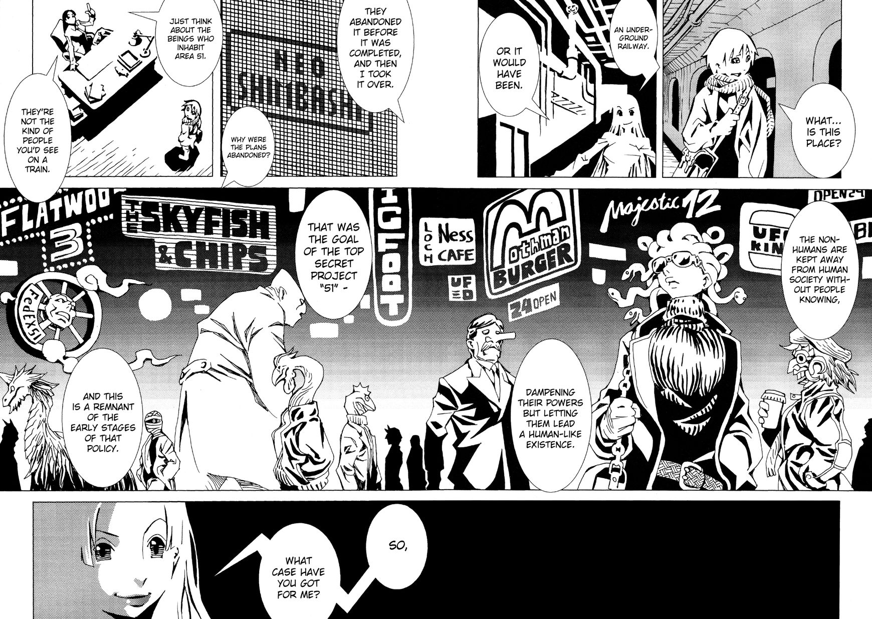 Area 51 Chapter 2 page 3 - Chapter 2 : Farewell! Mr. Vampire!!