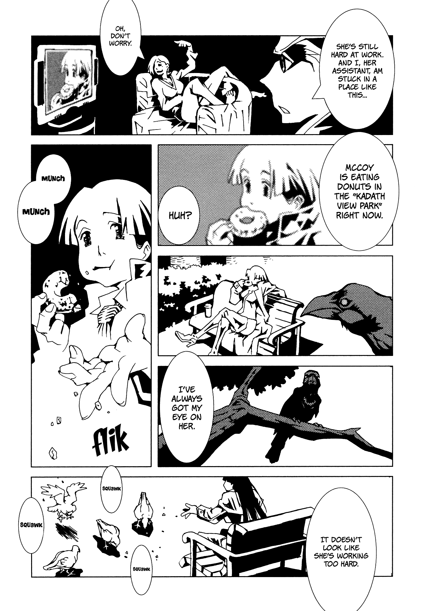 Area 51 Chapter 22 page 14 - Chapter 22: Donut's Repay... Maybe Not