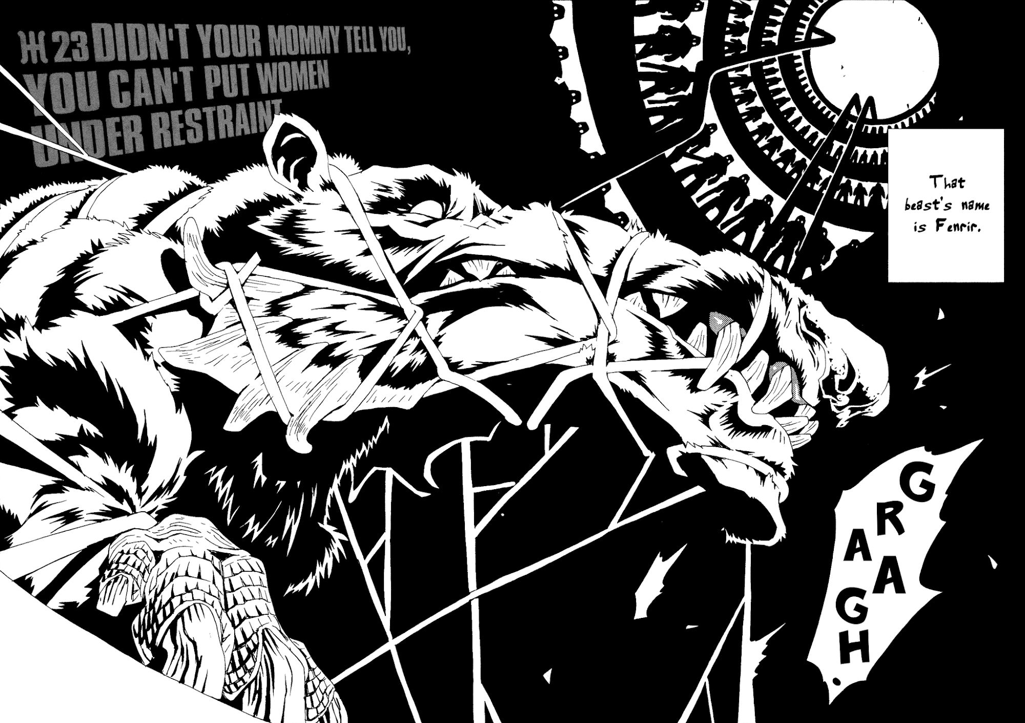 Area 51 Chapter 23 page 3 - Chapter 23: Didn't Your Mommy Tell You, You Can't Put Women Under Restraint.