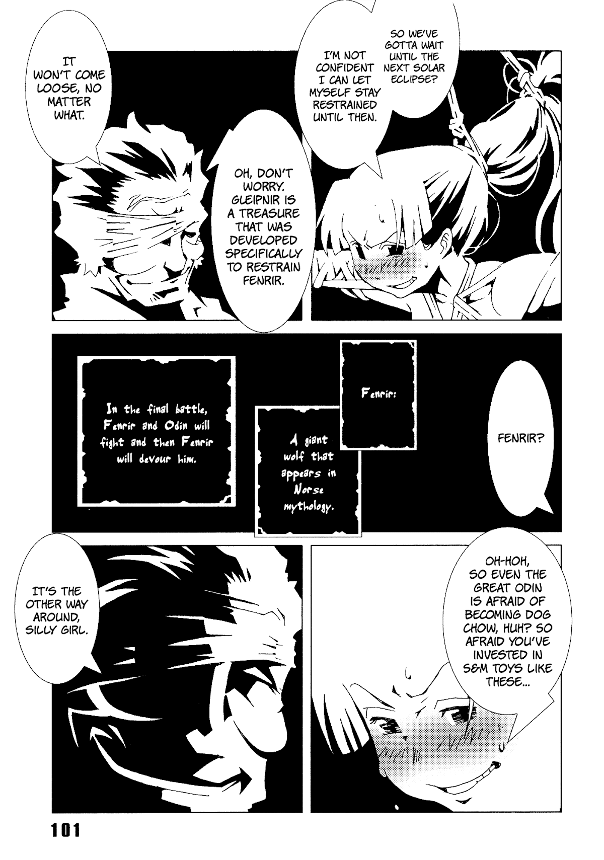 Area 51 Chapter 23 page 9 - Chapter 23: Didn't Your Mommy Tell You, You Can't Put Women Under Restraint.