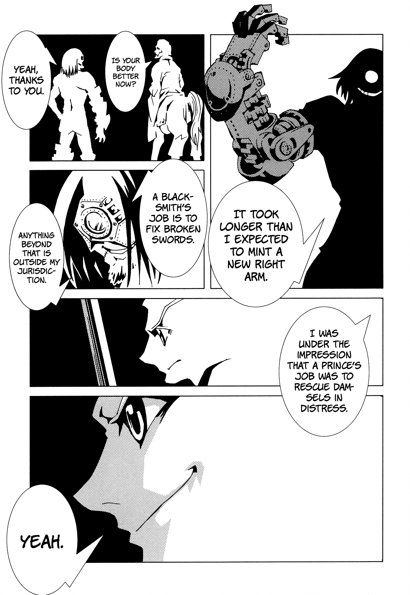 Area 51 Chapter 24 page 13 - Chapter 24: Man Must be a Sword