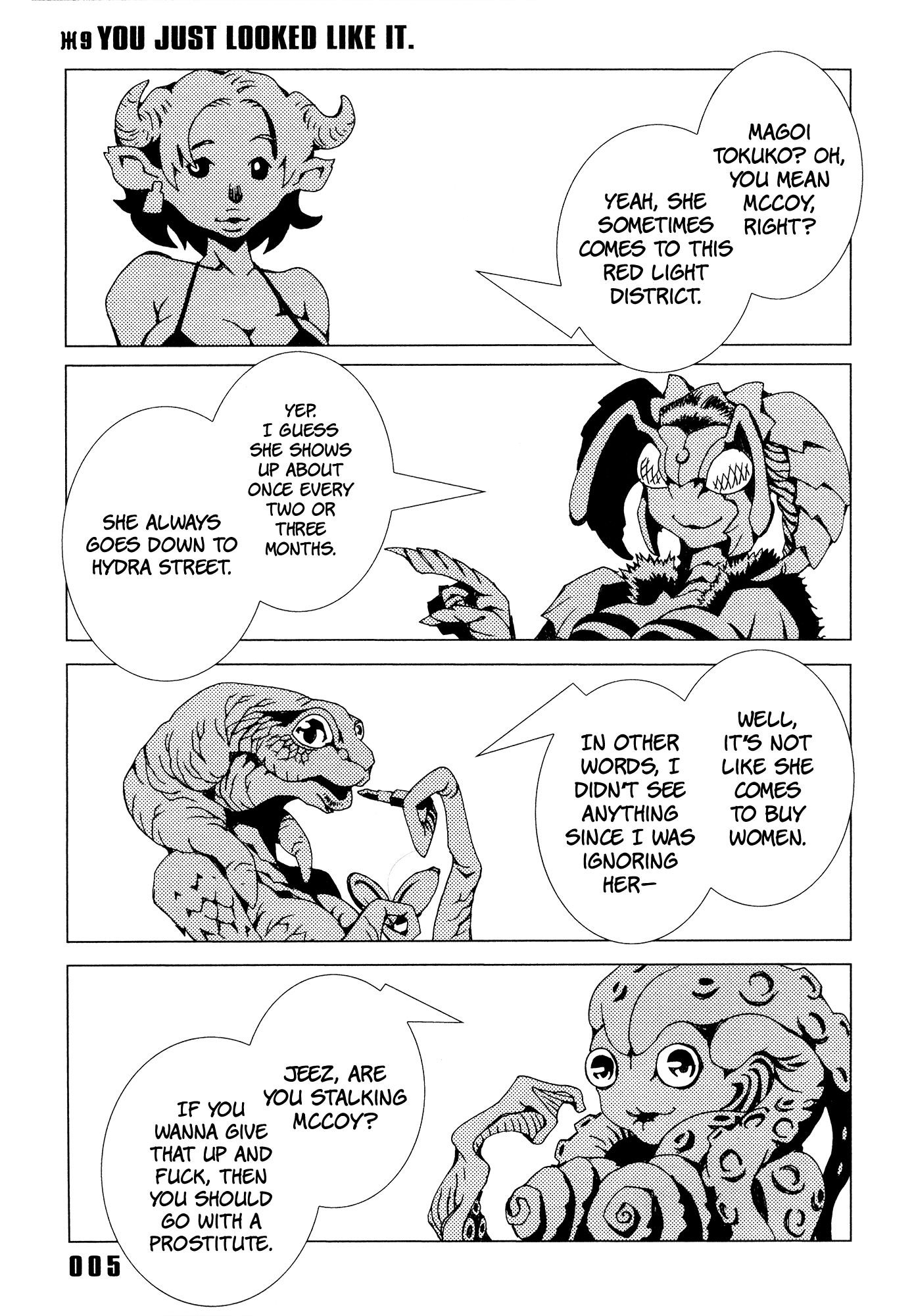 Area 51 Chapter 9 page 8 - Chapter 9 : You Just Looked Like It