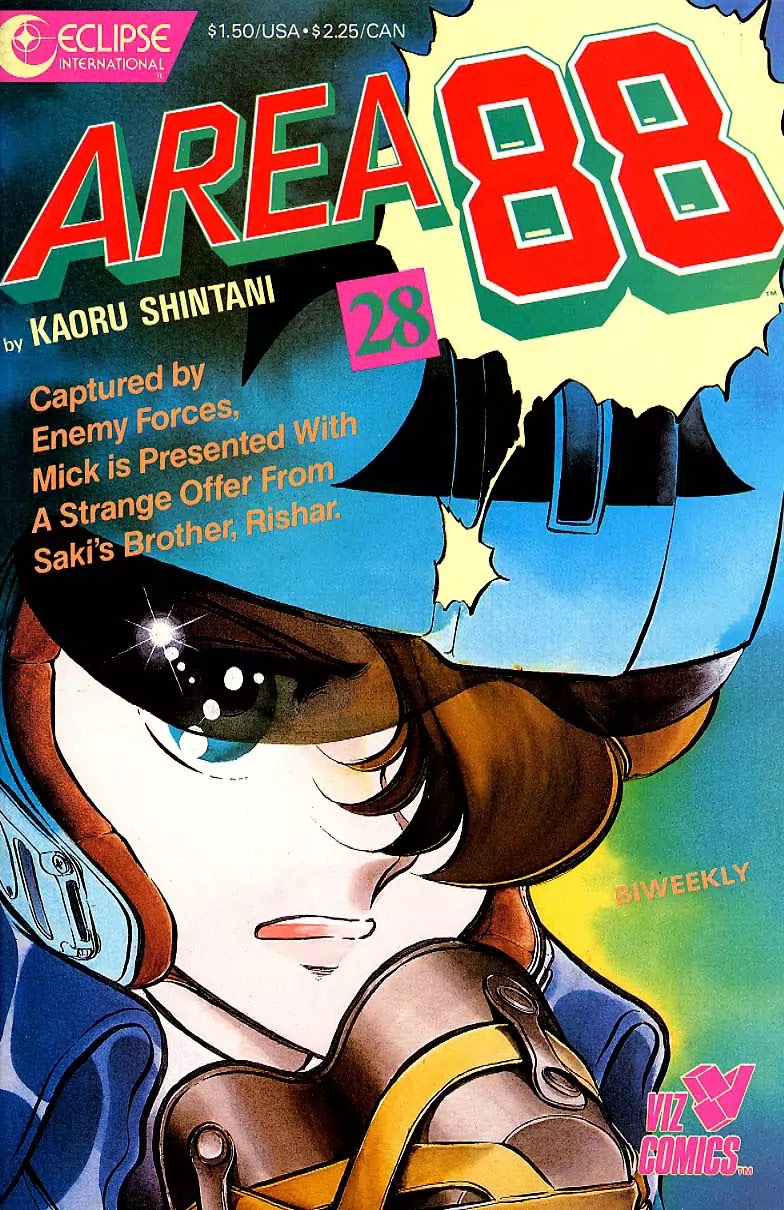Area 88 Chapter 28 page 1 - Chapter 28: Vol.2 Mission 28: To Vultures... Lead Bullets