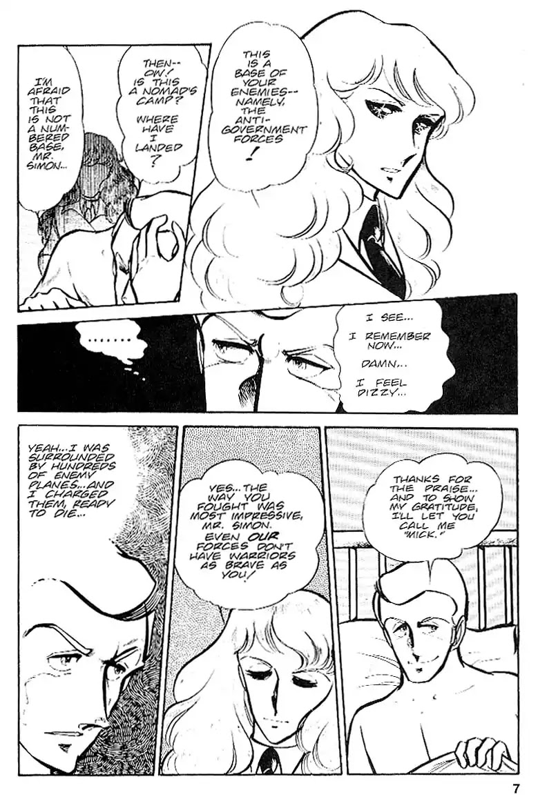 Area 88 Chapter 28 page 8 - Chapter 28: Vol.2 Mission 28: To Vultures... Lead Bullets