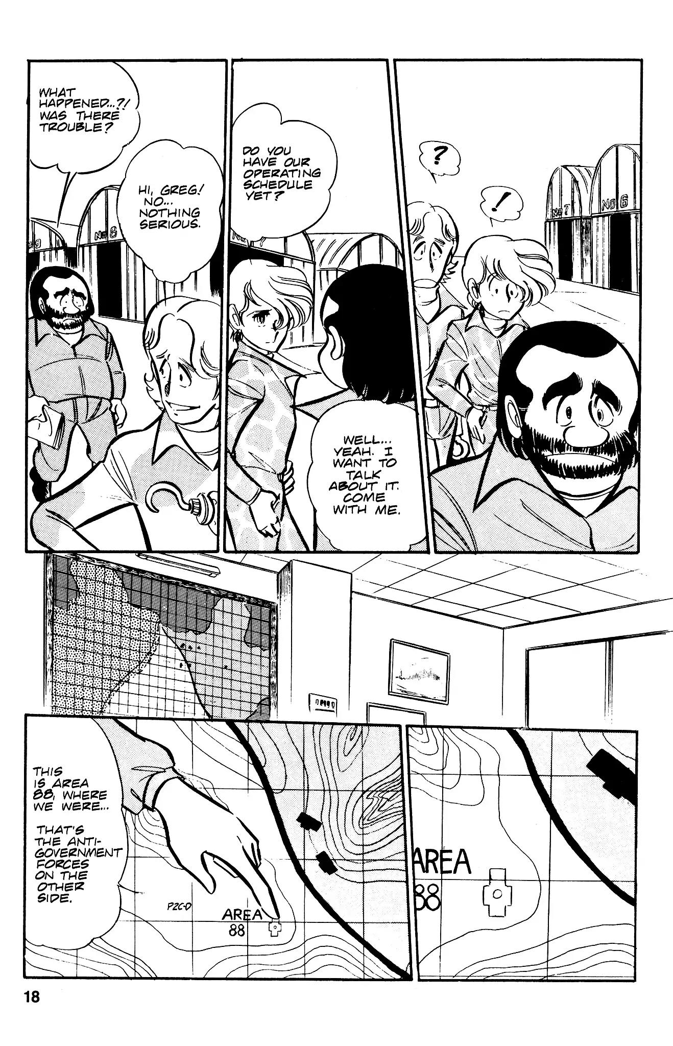 Area 88 Chapter 30 page 21 - Chapter 30: Vol.3 Missing 30: Warriors in the Haze