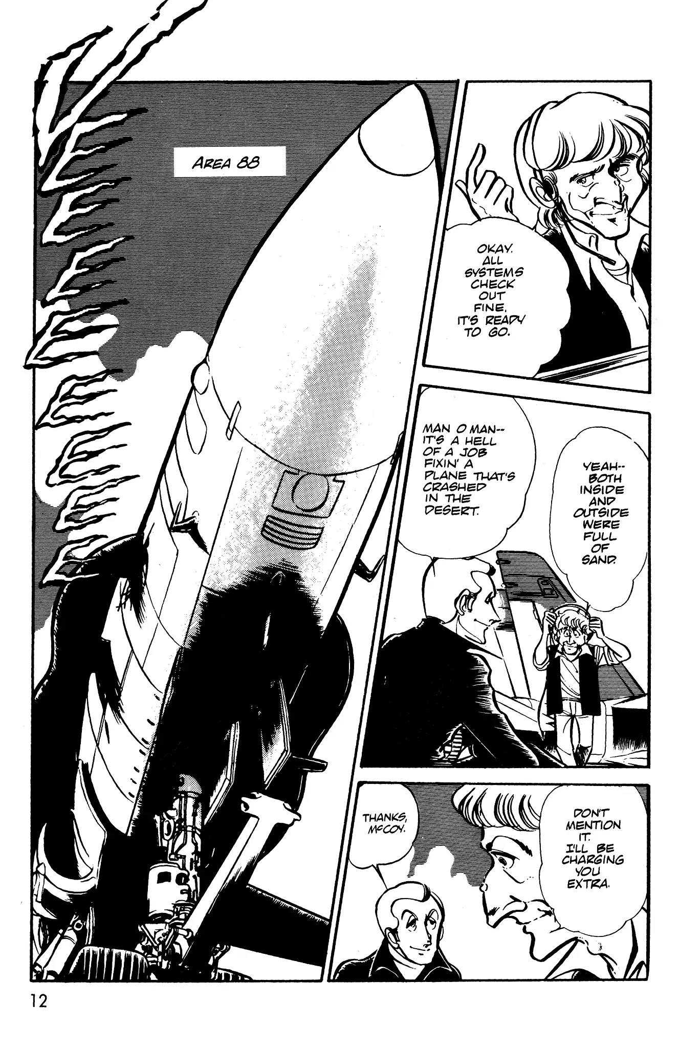 Area 88 Chapter 38 page 14 - Chapter 38: Ryoko: Melancholy Love