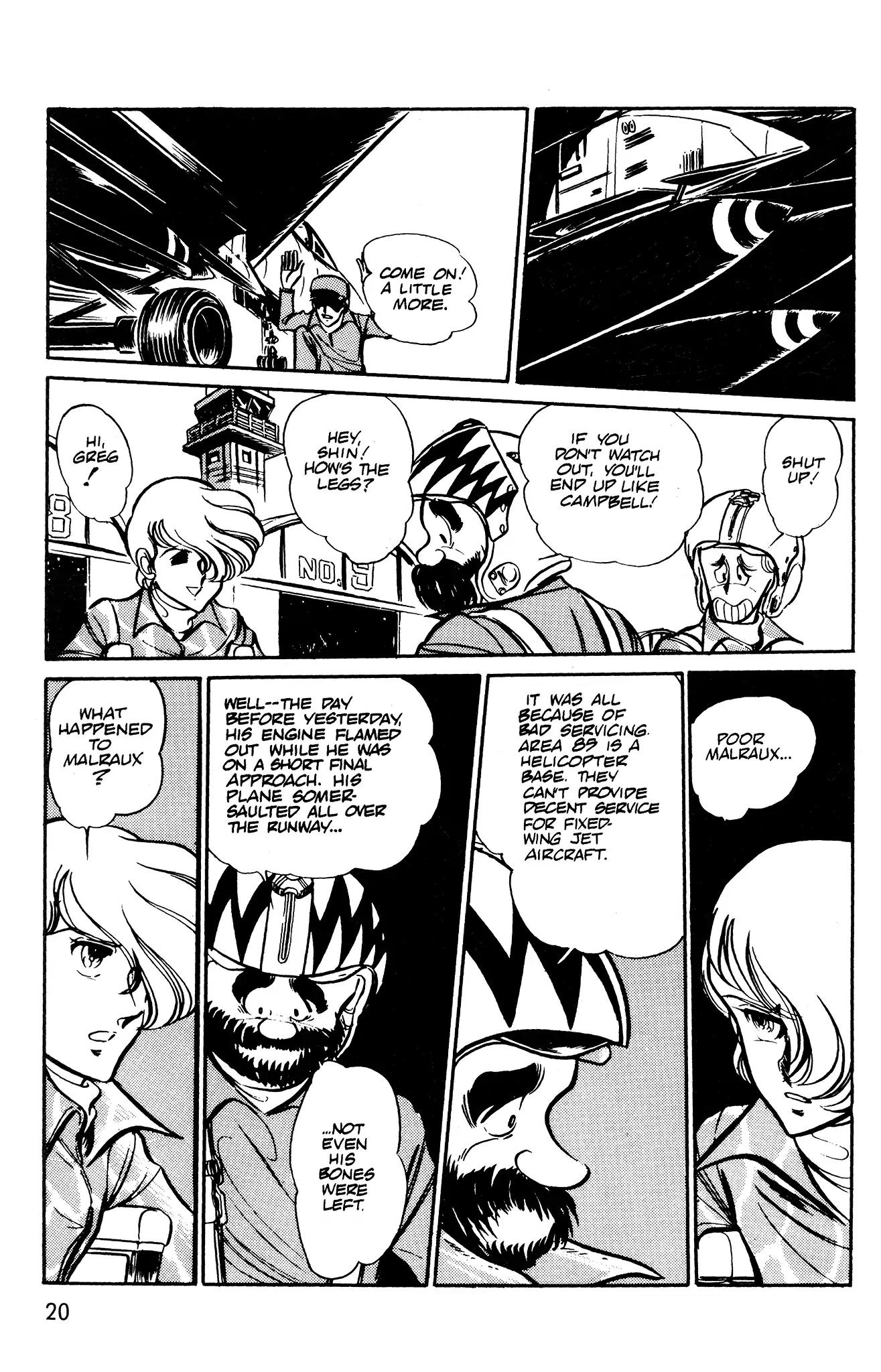 Area 88 Chapter 38 page 22 - Chapter 38: Ryoko: Melancholy Love