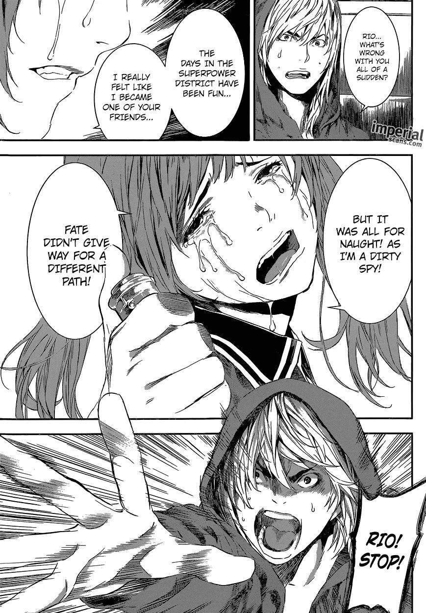 Area D - Inou Ryouiki Chapter 107 page 15 - Chapter 107: Farewell, Superpower District