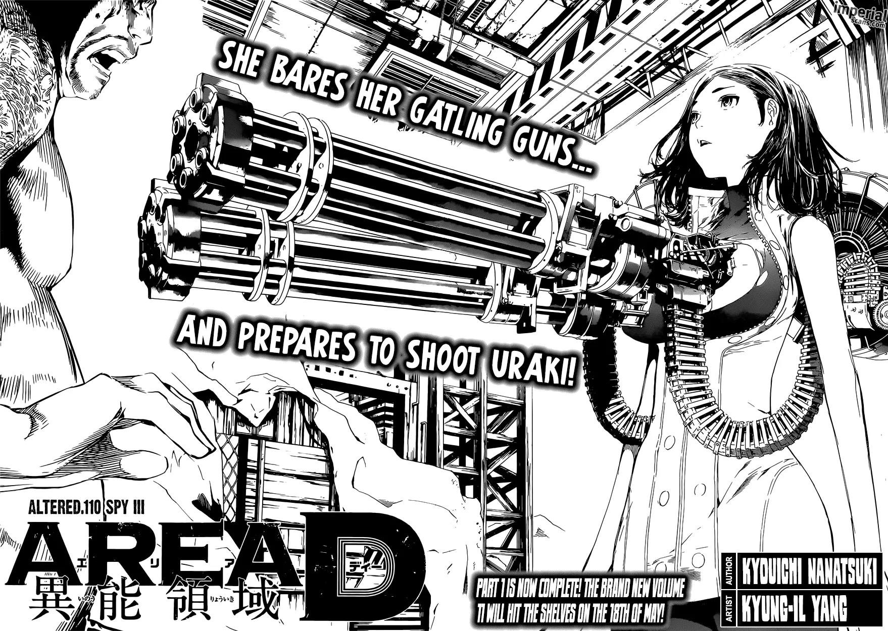 Area D - Inou Ryouiki Chapter 110 page 3 - Chapter 110 : Spy (003)