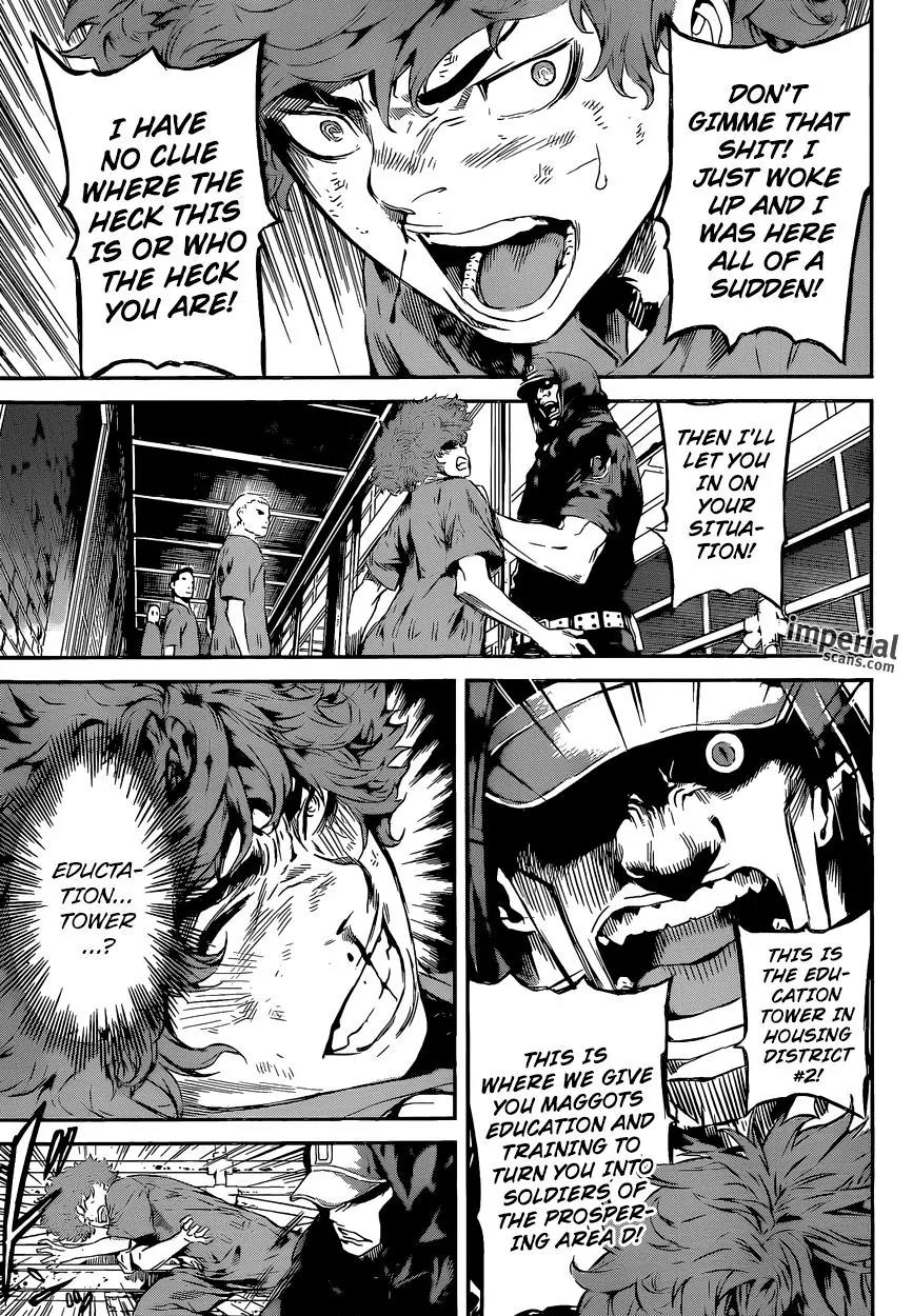 Area D - Inou Ryouiki Chapter 121 page 8 - Chapter 121: Prisoner Game 1