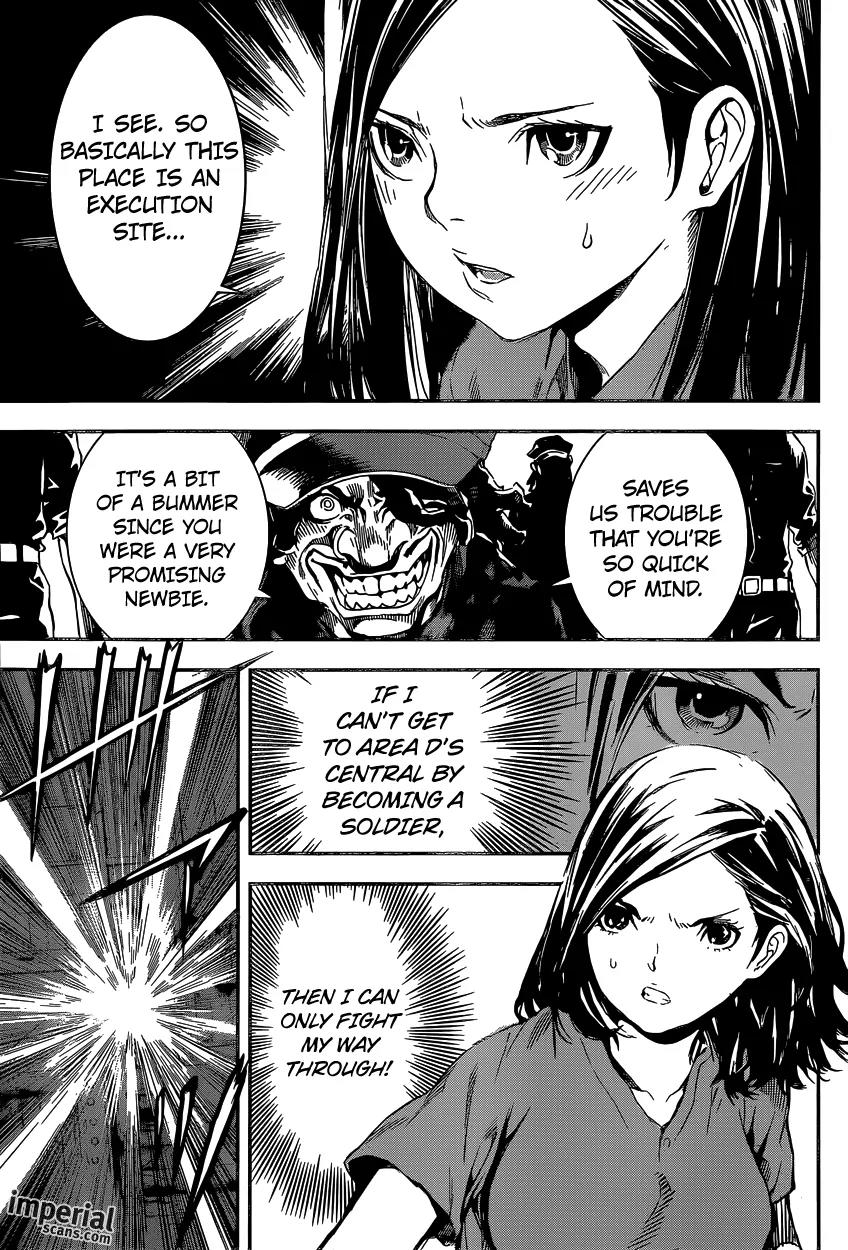 Area D - Inou Ryouiki Chapter 123 page 15 - Chapter 123: Prisoner Game 3