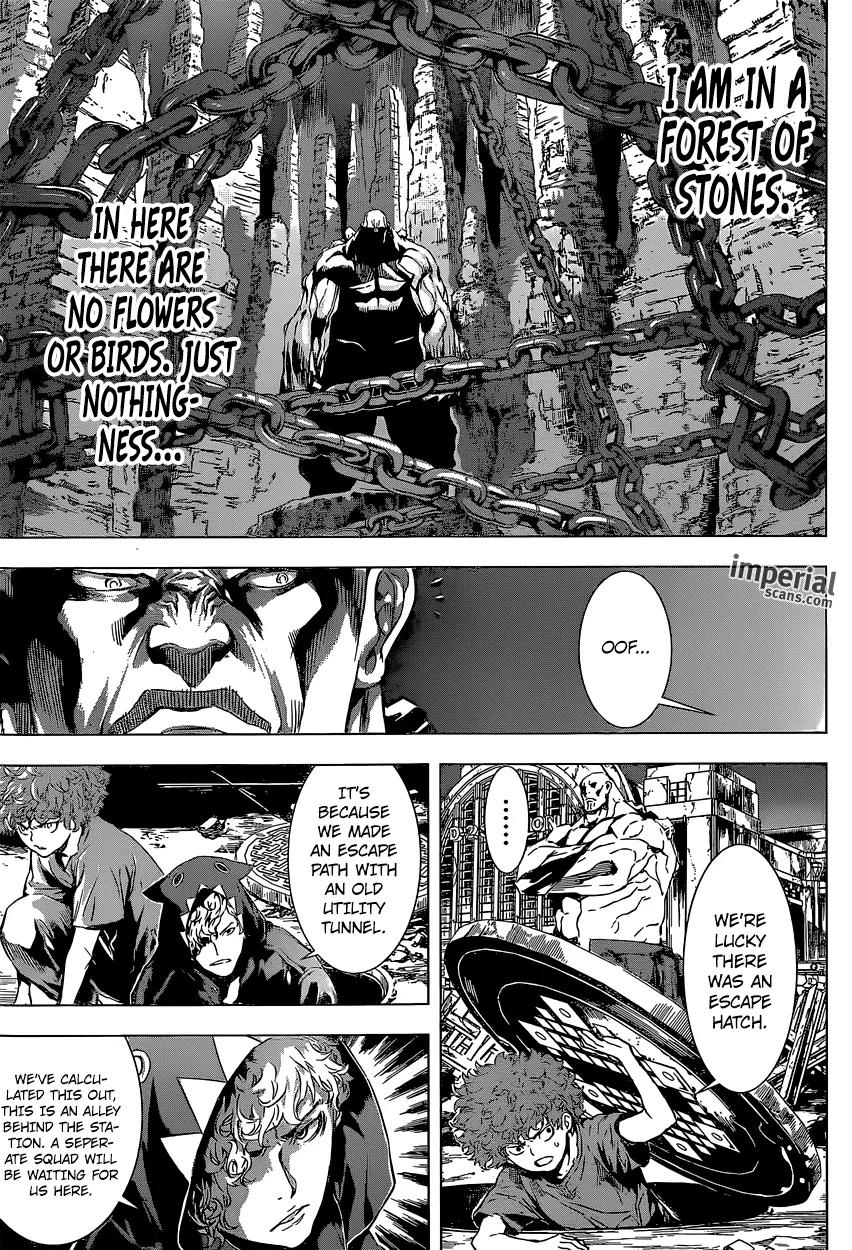 Area D - Inou Ryouiki Chapter 128 page 8 - Chapter 128: Armageddon 1 - The Gate of Petrification