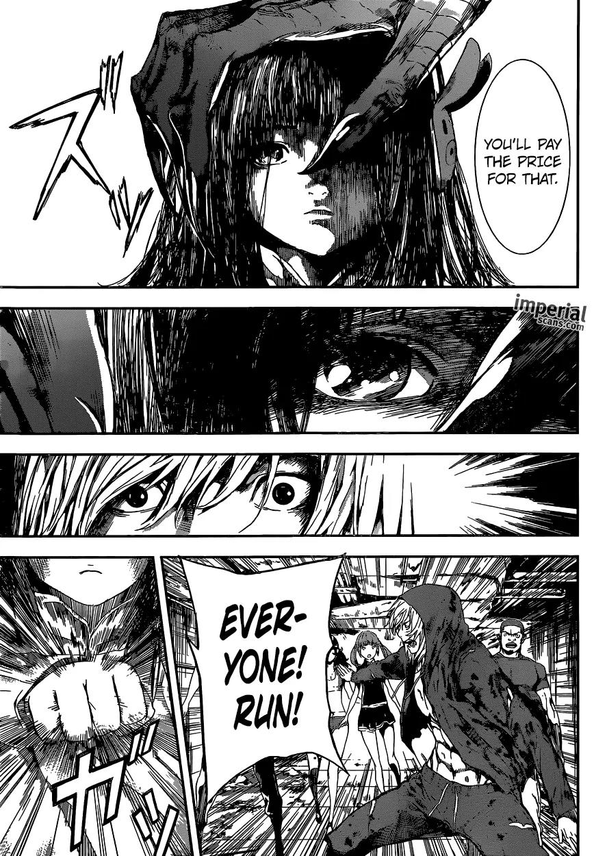 Area D - Inou Ryouiki Chapter 98 page 13 - Chapter 98: The Top of the Fierce Tower 1