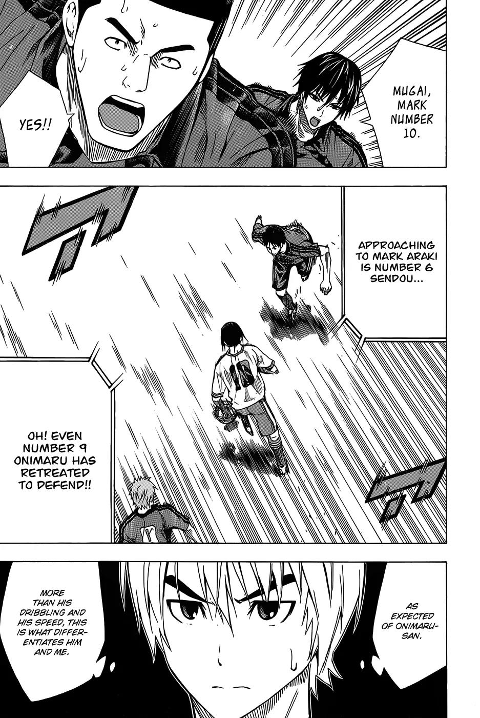 Area no Kishi Chapter 102 page 10 - Chapter 102: Which Side Will Score?