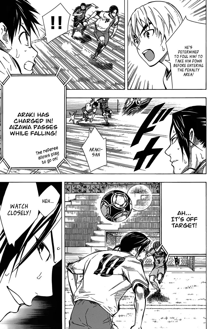 Area no Kishi Chapter 102 page 18 - Chapter 102: Which Side Will Score?