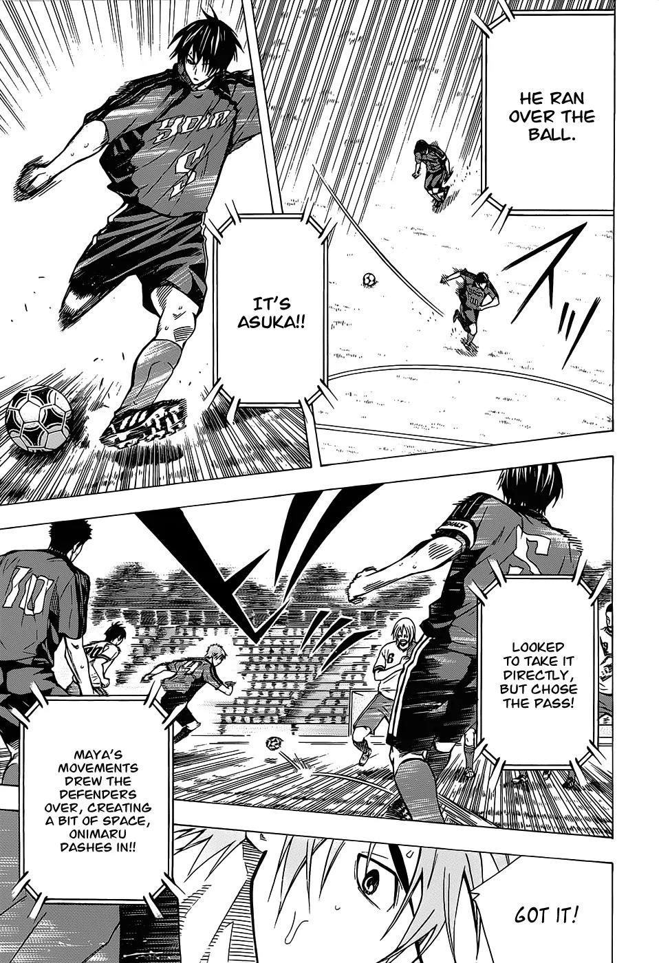 Area no Kishi Chapter 102 page 4 - Chapter 102: Which Side Will Score?