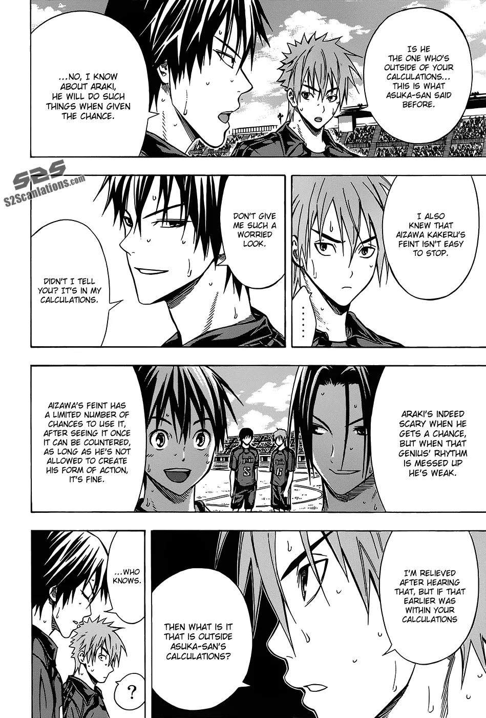 Area no Kishi Chapter 103 page 5 - Chapter 103: Outside Calculation