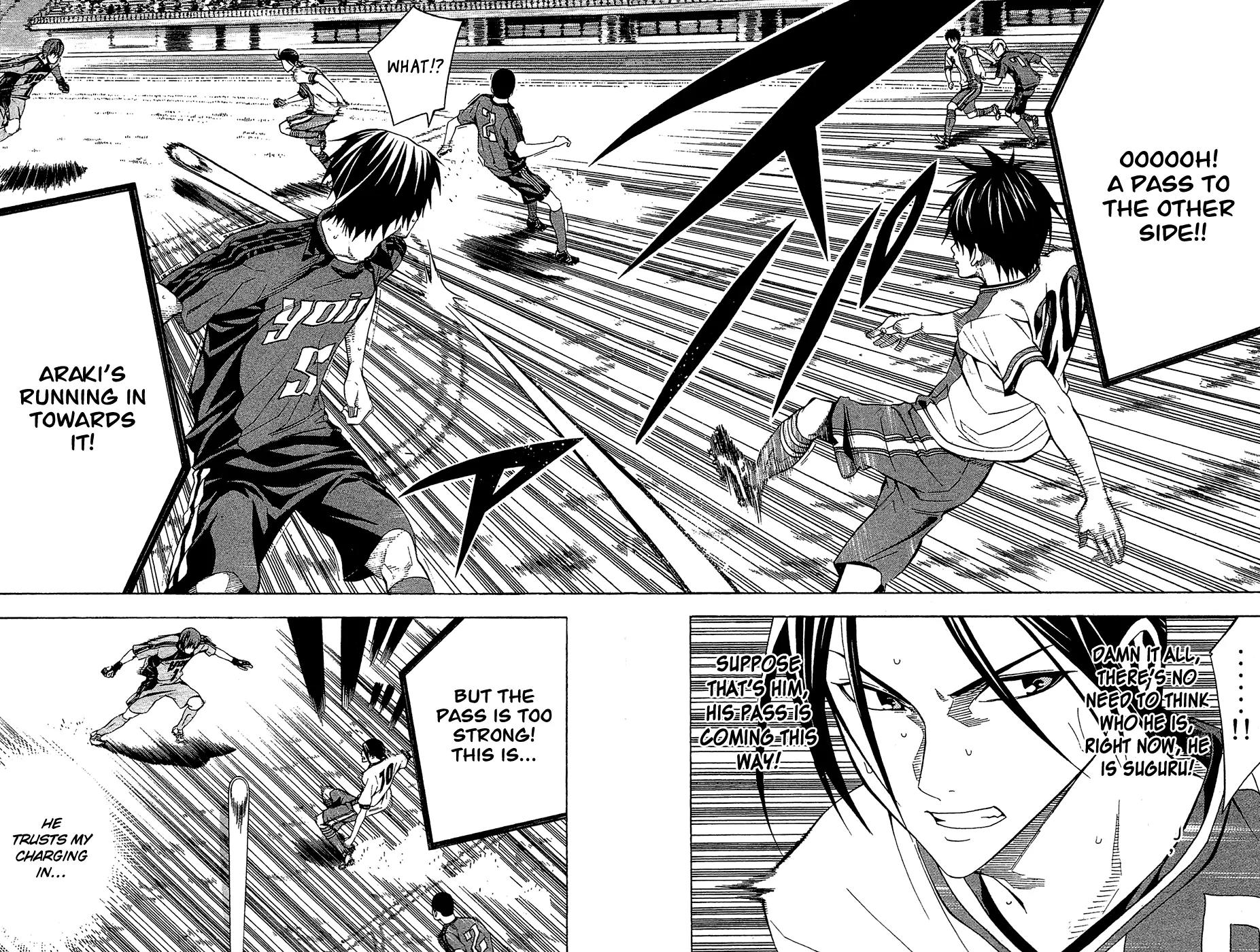 Area no Kishi Chapter 112 page 18 - Chapter 112: Eno High's Counterattack