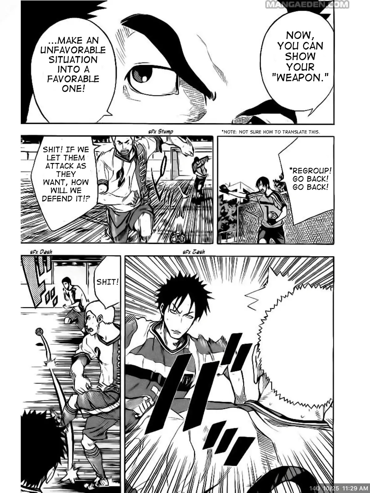 Area no Kishi Chapter 140 page 10 - Chapter 140: Control Play