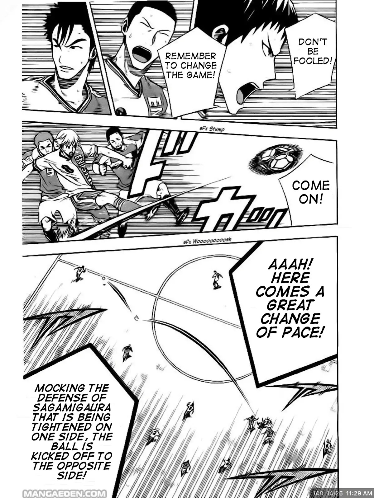 Area no Kishi Chapter 140 page 14 - Chapter 140: Control Play