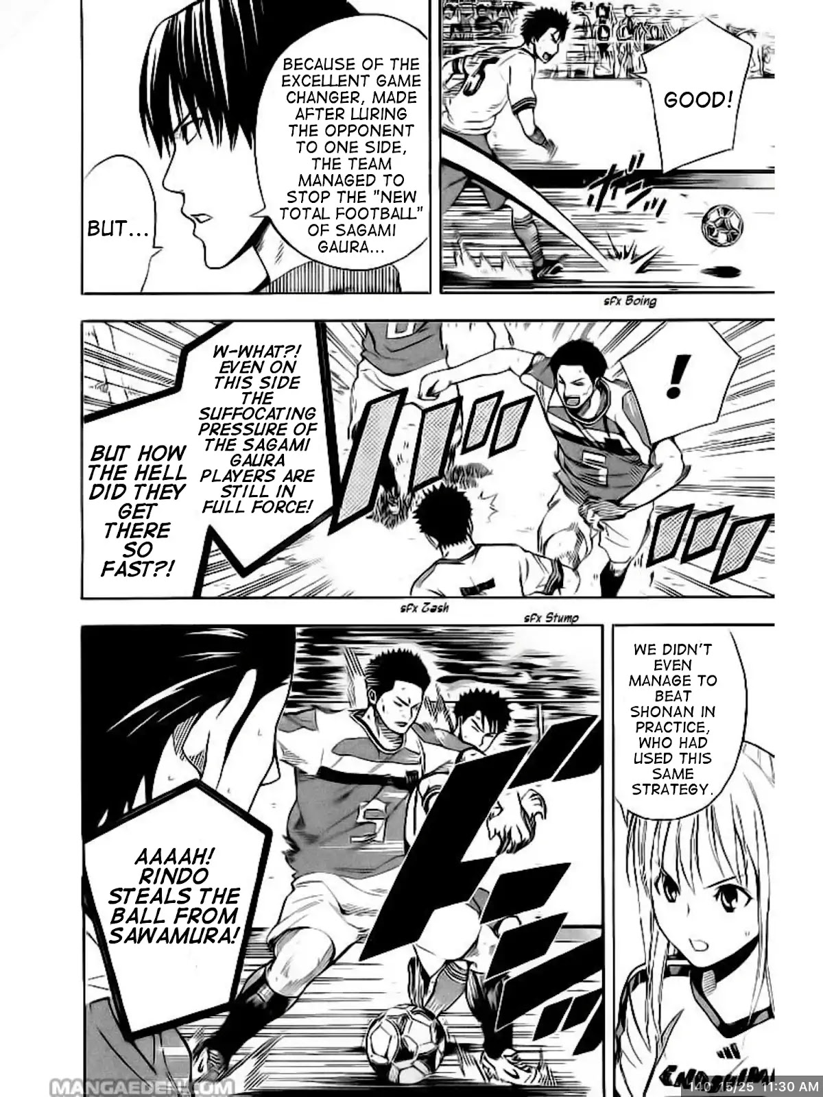 Area no Kishi Chapter 140 page 15 - Chapter 140: Control Play