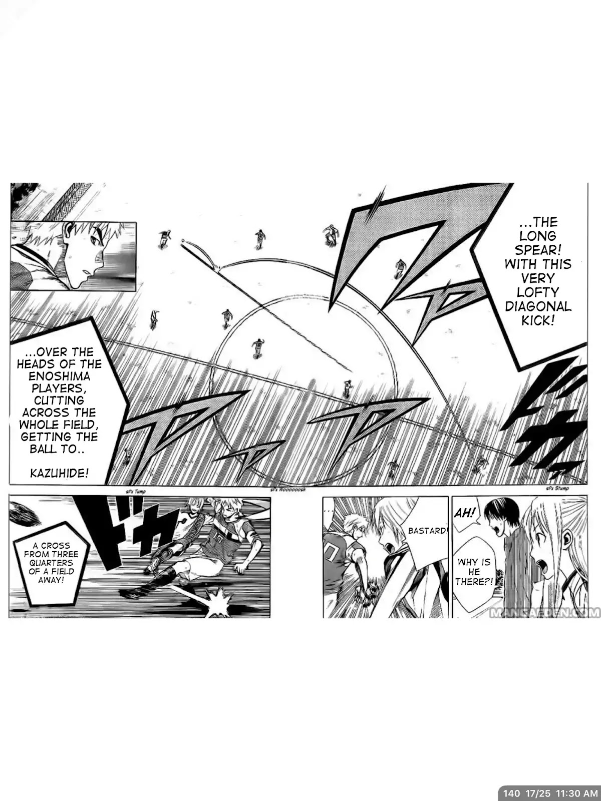 Area no Kishi Chapter 140 page 17 - Chapter 140: Control Play