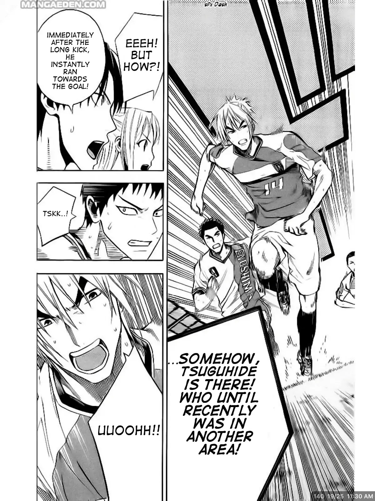 Area no Kishi Chapter 140 page 19 - Chapter 140: Control Play
