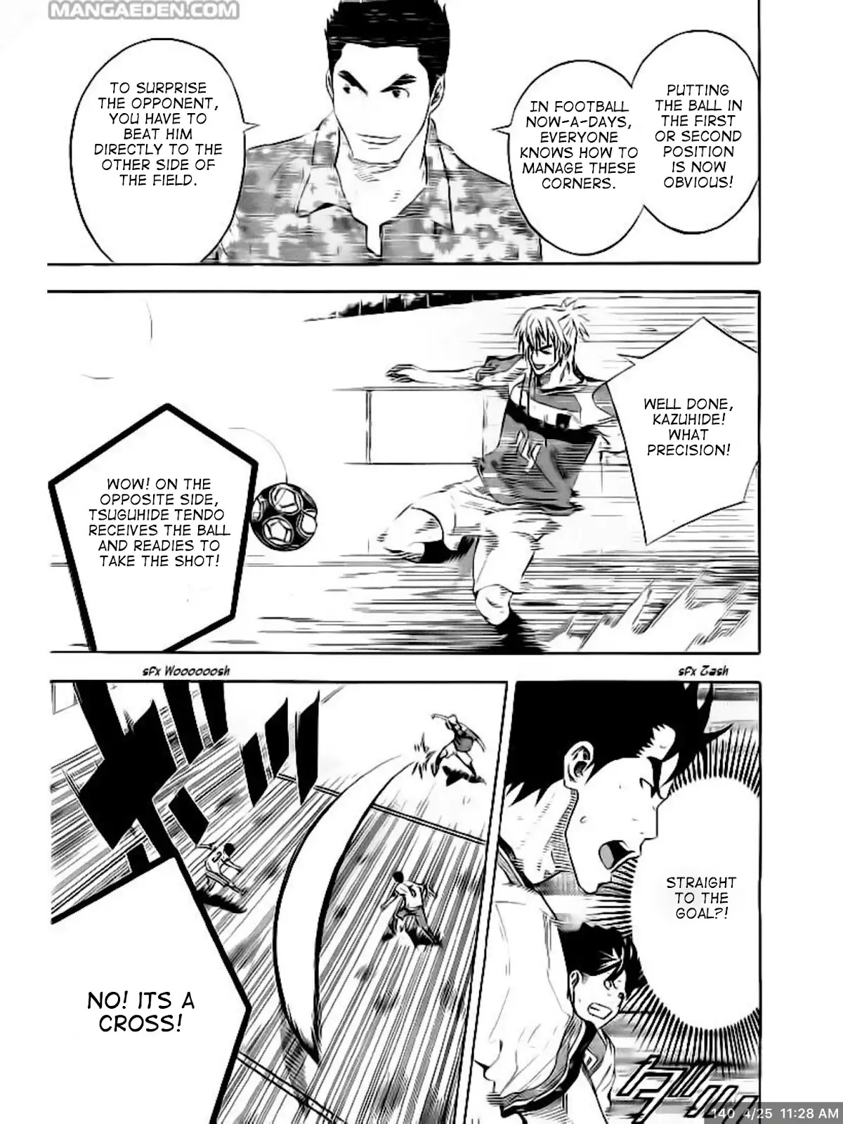 Area no Kishi Chapter 140 page 4 - Chapter 140: Control Play