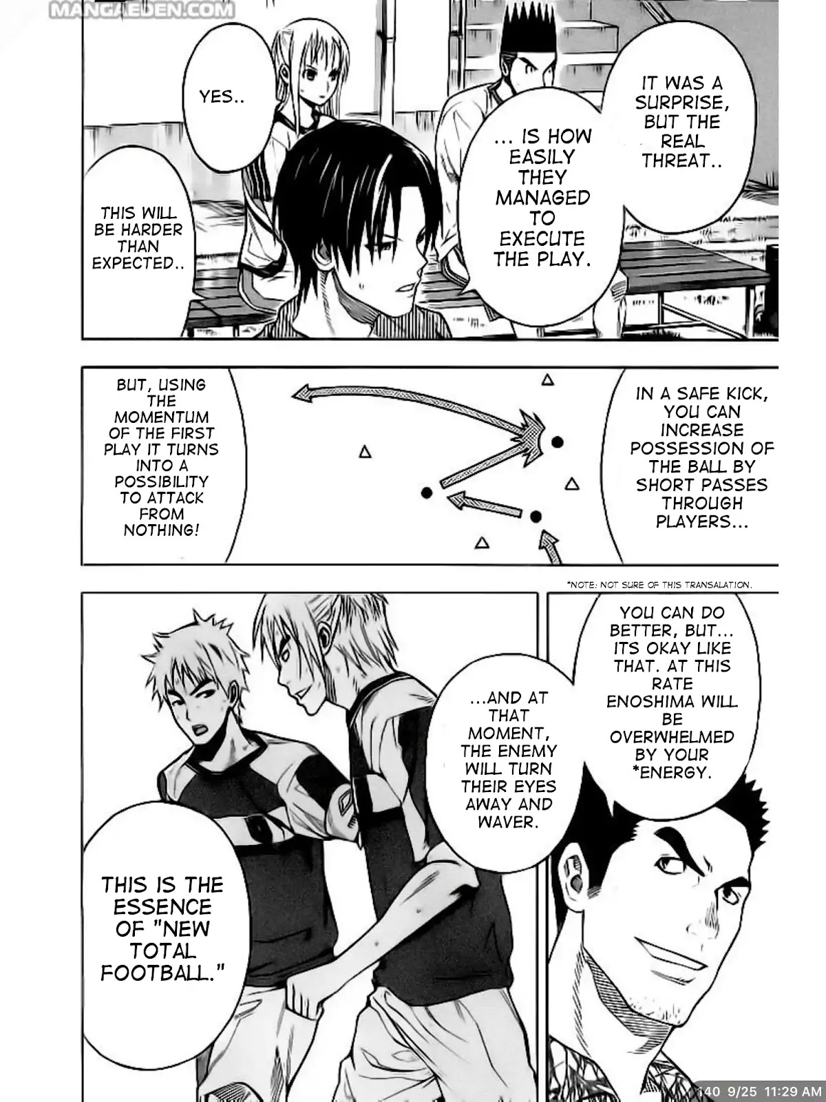 Area no Kishi Chapter 140 page 9 - Chapter 140: Control Play