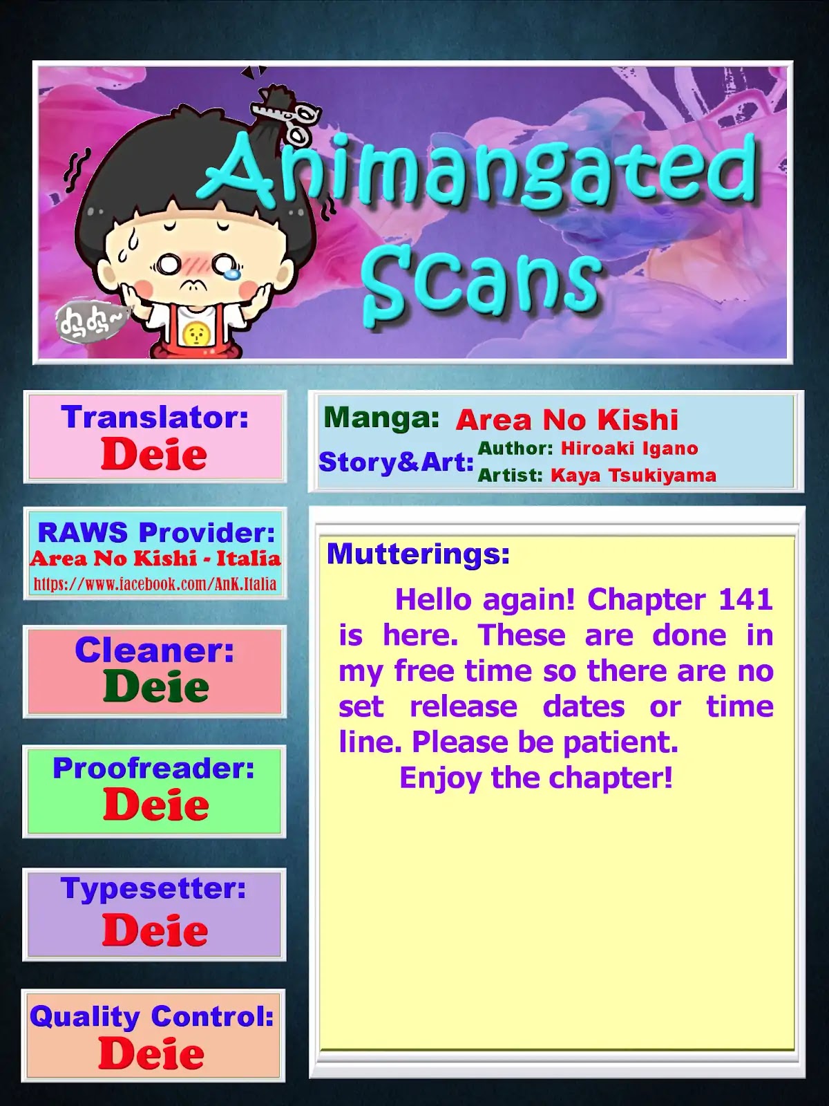 Area no Kishi Chapter 141 page 1 - Chapter 141: Adversity